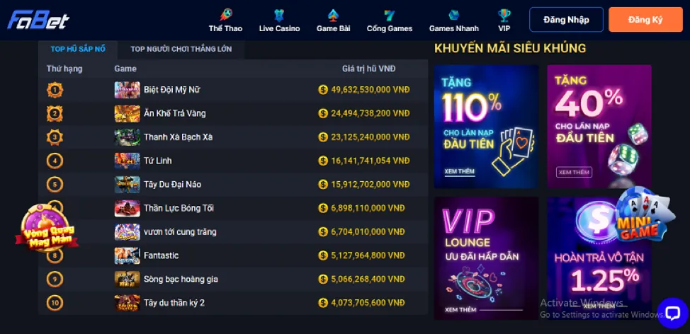 Khuyến Mãi Bắn Cá King79
